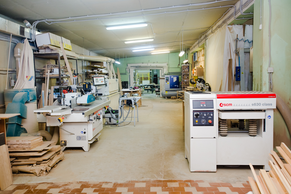 Мебельный цех — производственная среда дизайнеров-мебельщиков